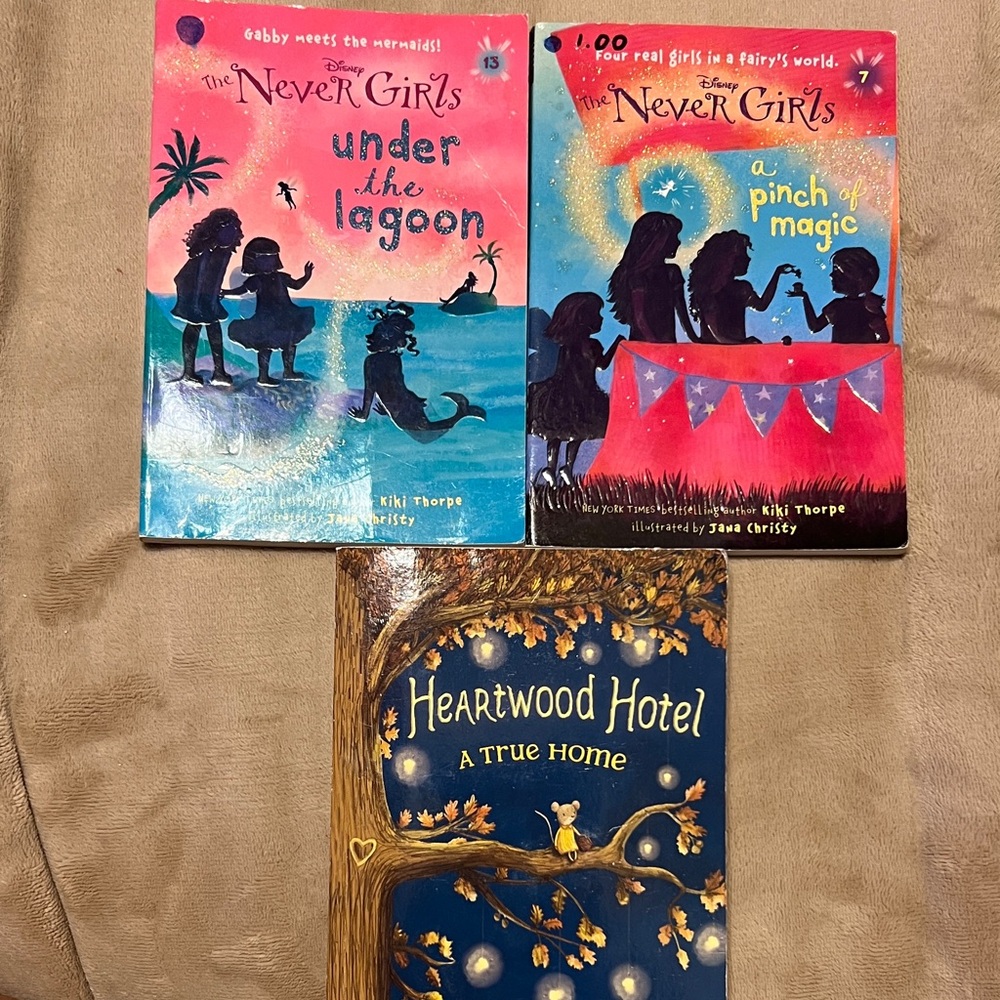 Never Girls and Heartwood Hotel Books